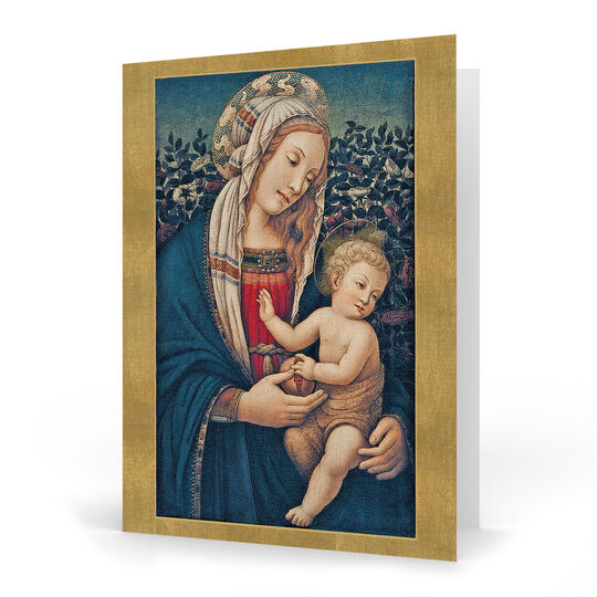 Madonna and Child Folded Holiday Cards